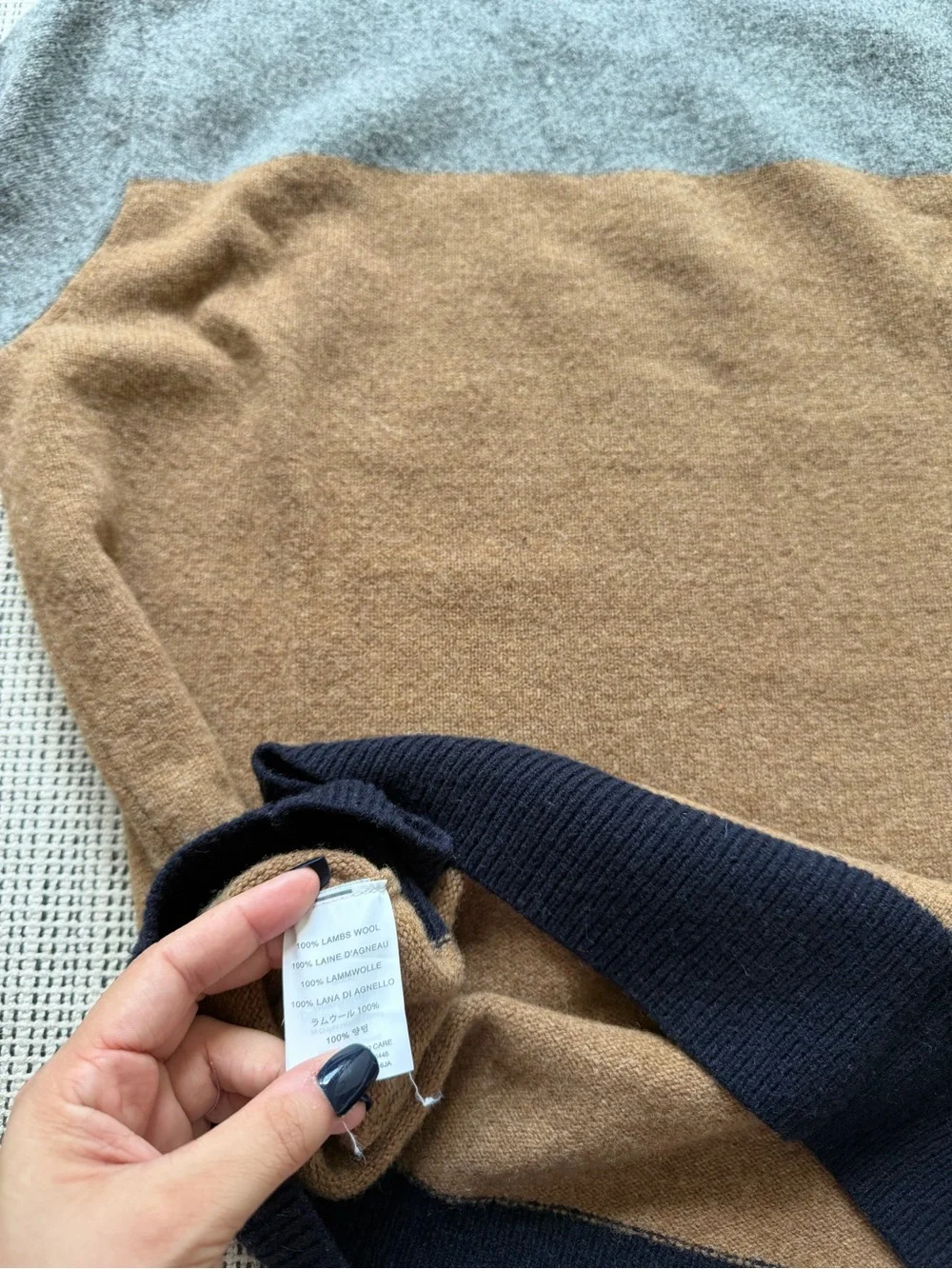 J. Crew 100% Lambs Wool Sweater Men’s M